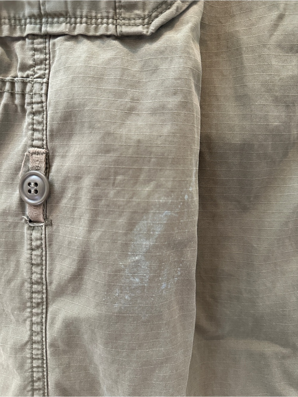 Lucky Brand Women Y2K 90s Dungarees Cargo Pants Green Sz 6/28 Reg Streetwear - Picture 6 of 12